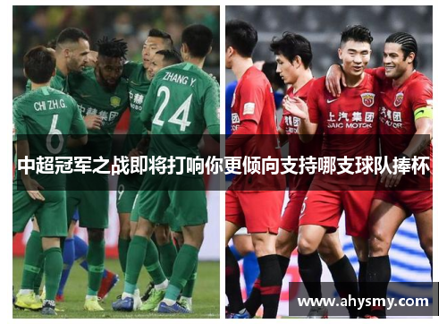 中超冠军之战即将打响你更倾向支持哪支球队捧杯