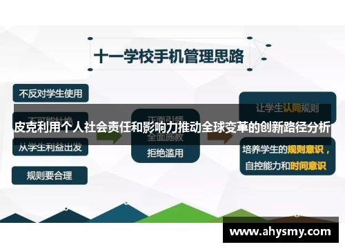 皮克利用个人社会责任和影响力推动全球变革的创新路径分析